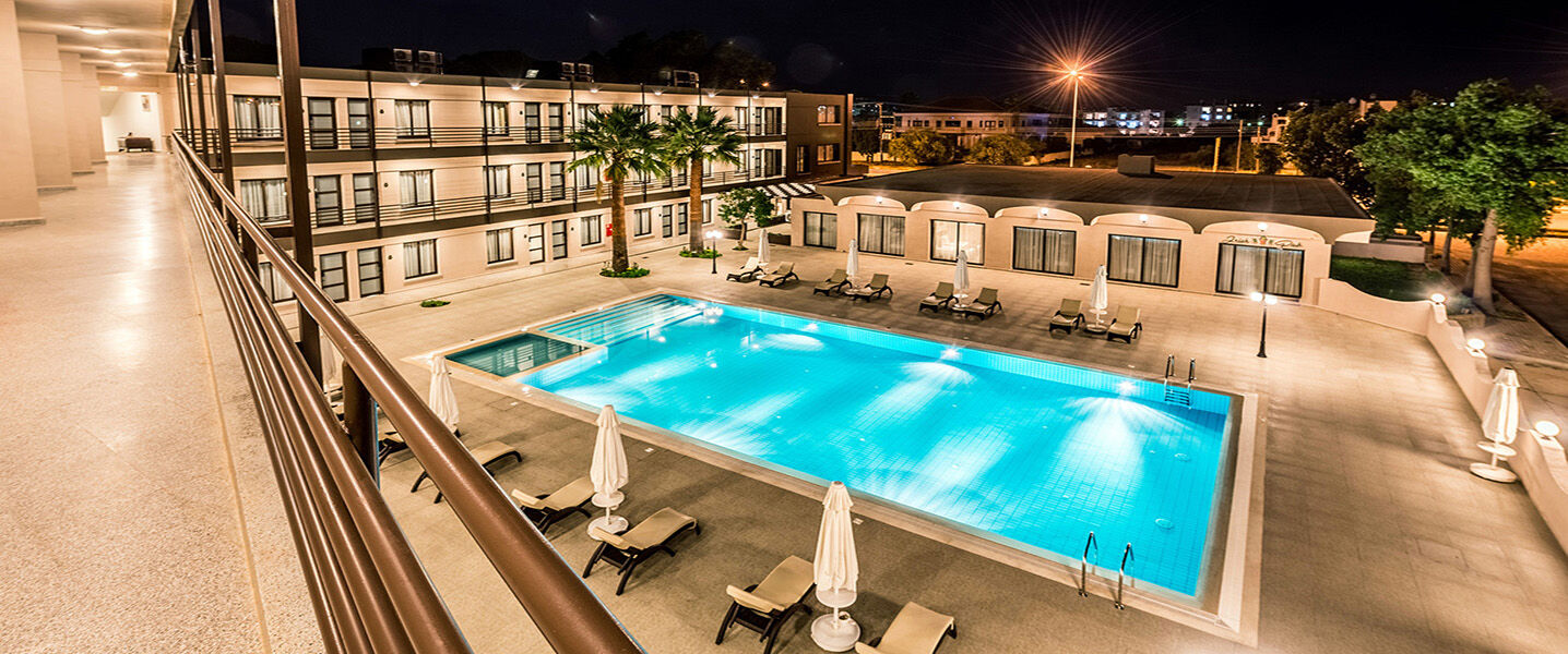 Oscar Park Hotel Next To Antic City Salamis Famagusta  Exteriör bild